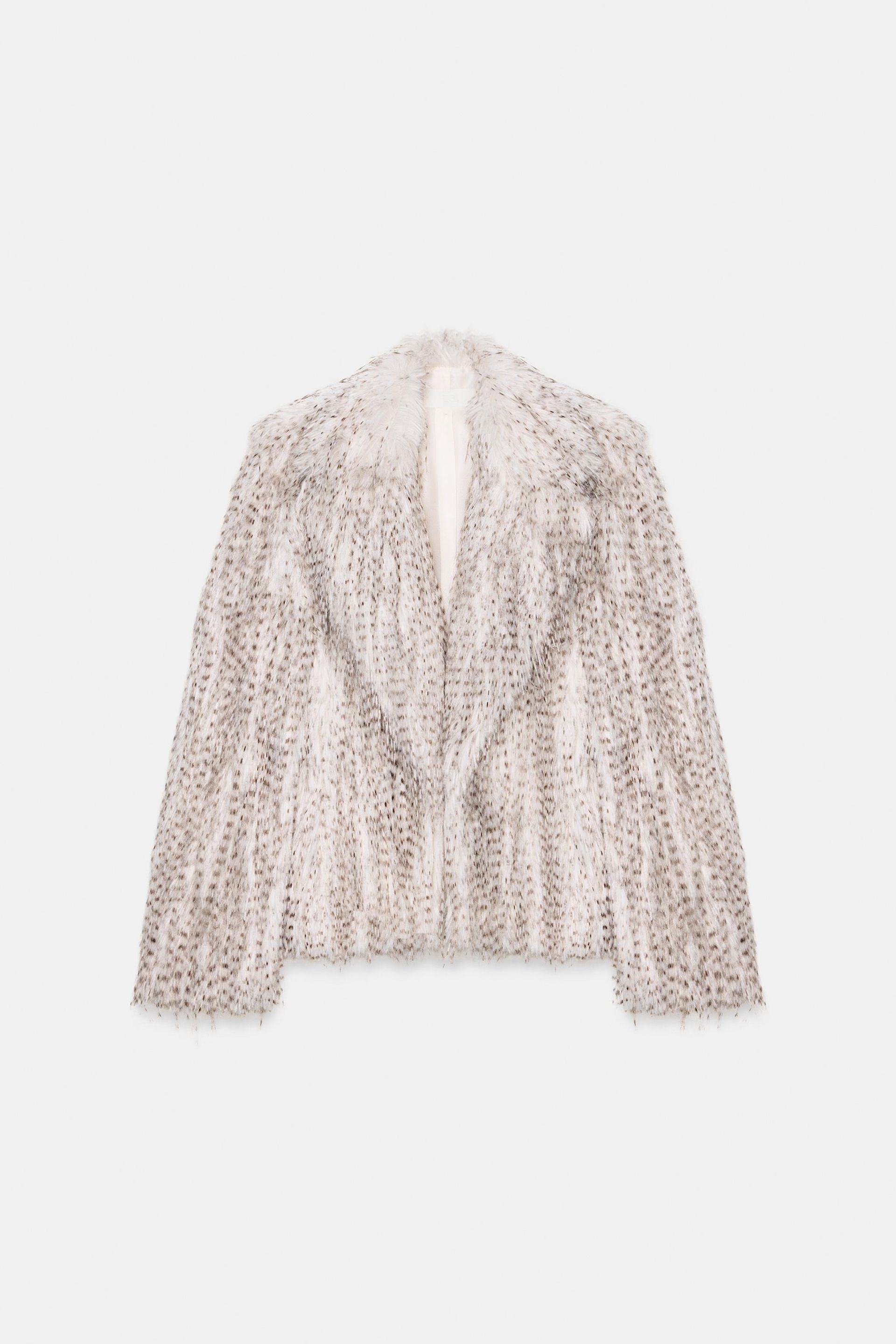 Short Faux Fur Coat