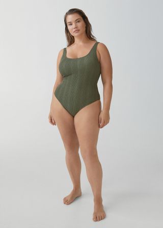 Textured Swimsuit - Women