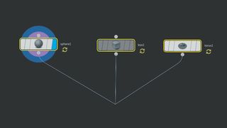 Houdini software: Quick merge