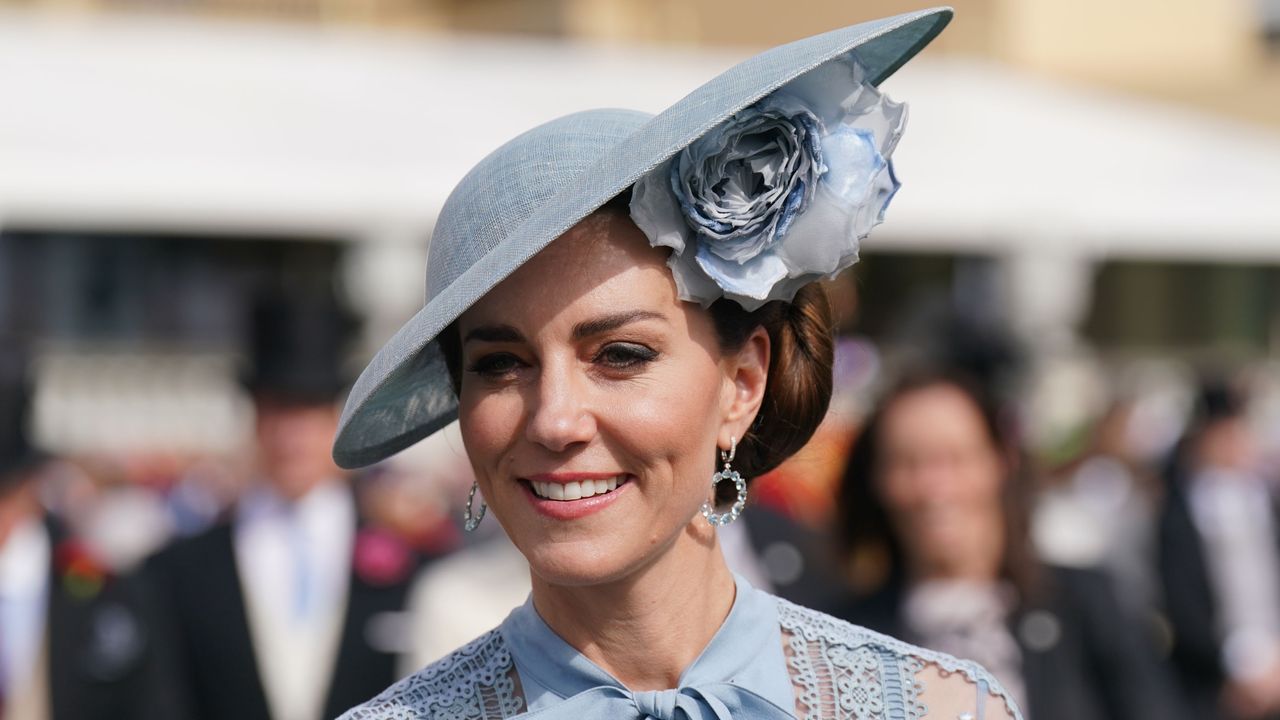 Kate Middleton’s ‘apprenticeship’ explained. Seen here she attends King Charles III&#039;s Coronation Garden Party