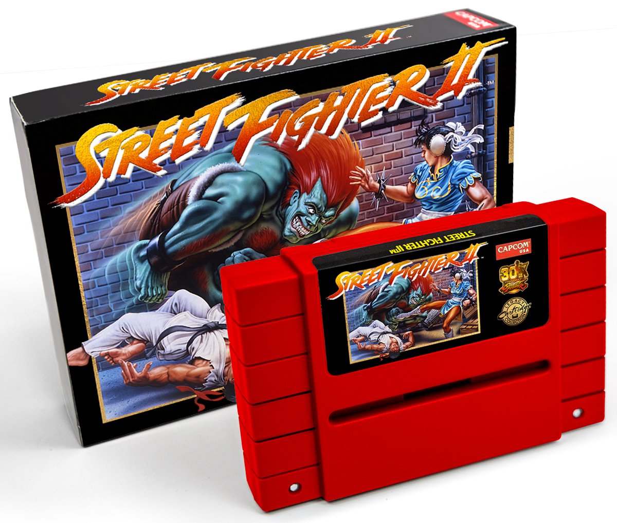 Street Fighter II' Celebrates 30th Anniversary With SNES Cartridges