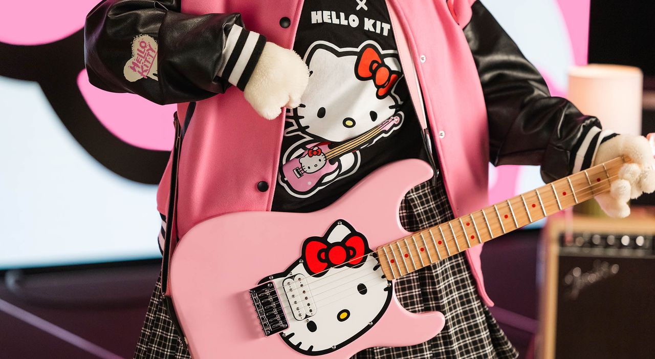 Squier Hello Kitty Strat