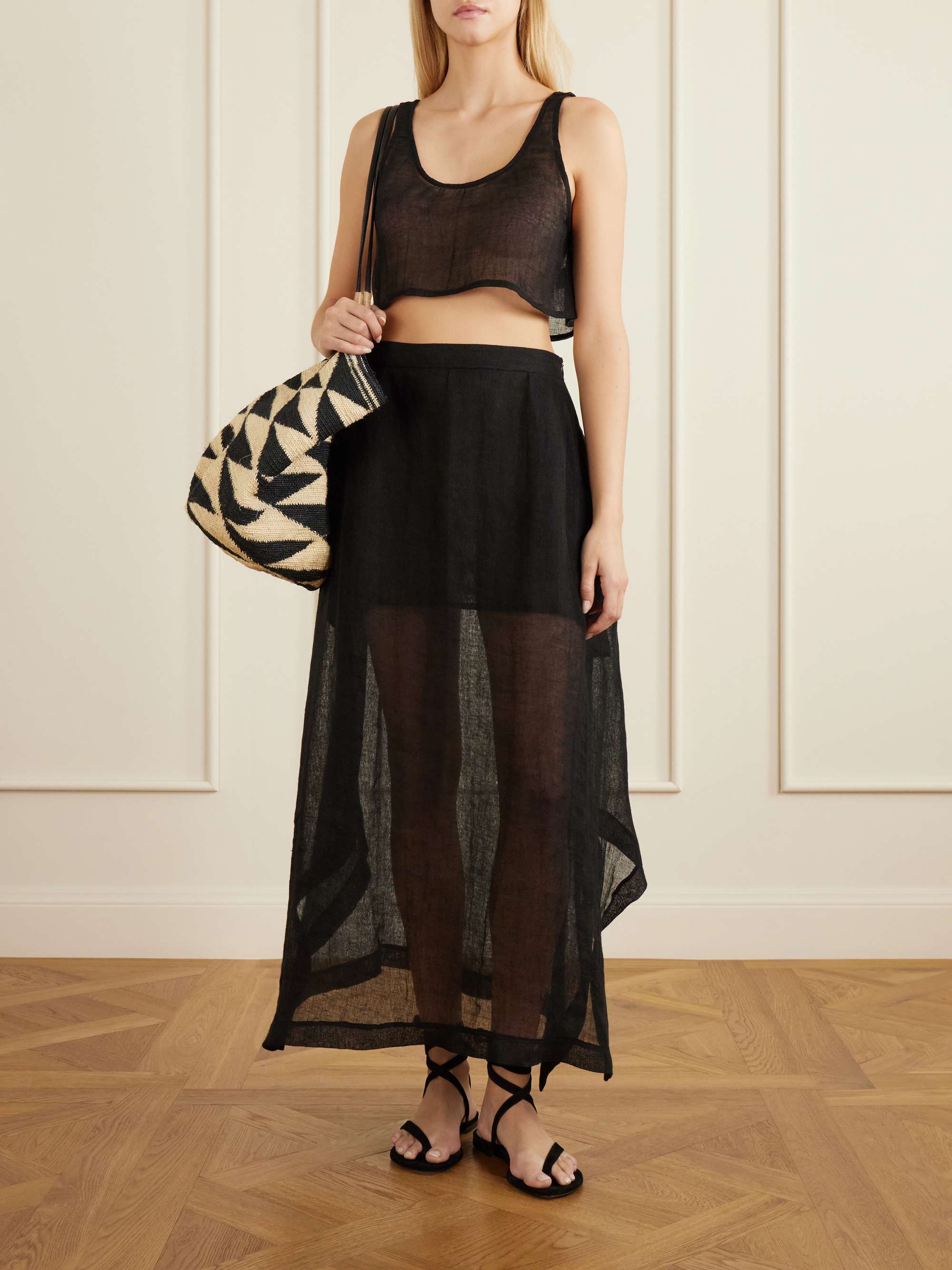 Nafun Linen Skirt