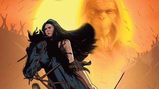 Art from Beware the Planet of the Apes #1