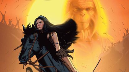 Art from Beware the Planet of the Apes #1