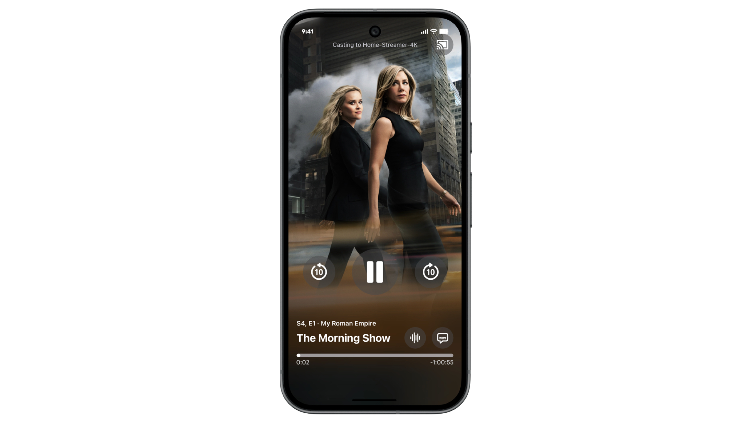 Apple TV app with Chromecast support