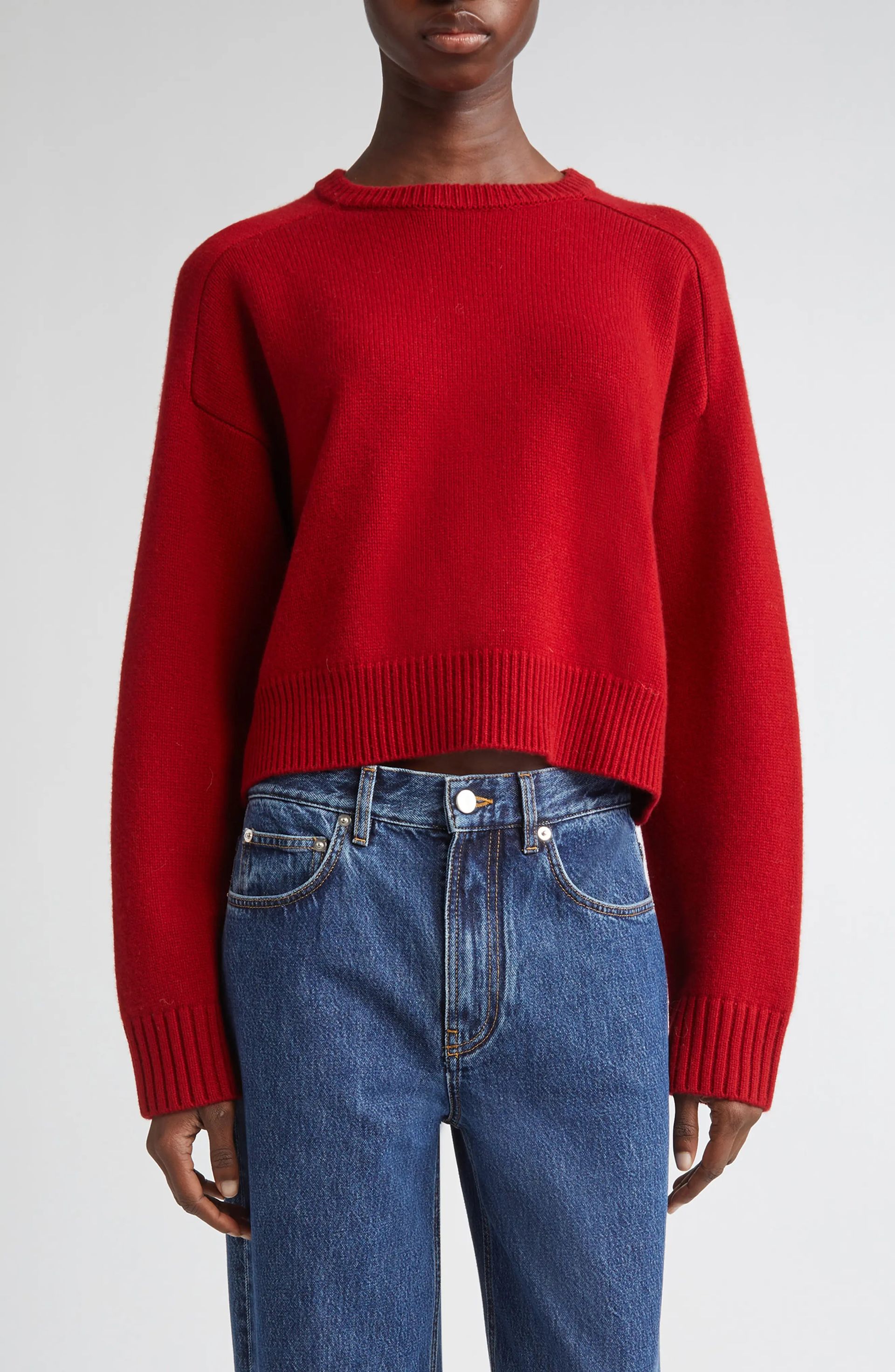 LOULOU DE SAISON, Bruzzi Oversize Wool & Cashmere Sweater