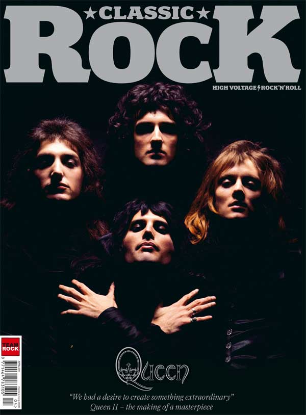 The cover of Classic Rock 195, featuring Queen
