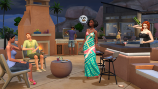 The Sims 4 Desert Luxe Kit will be gifted to players who purchased the game prior to its change to a free to play model.