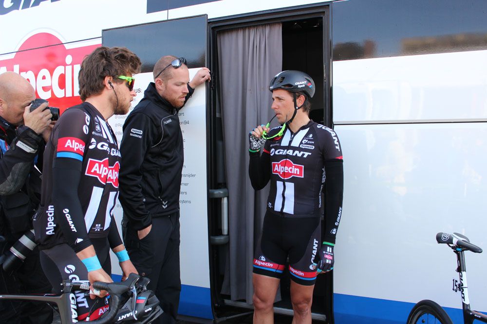 Koen de Kort will be hoping to deliver his teammate John Degenkolb to victory