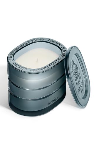 A candle from the new Diptyque Les Mondes de Diptyque collection