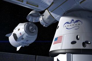 SpaceX's Crew Dragon Approaching ISS