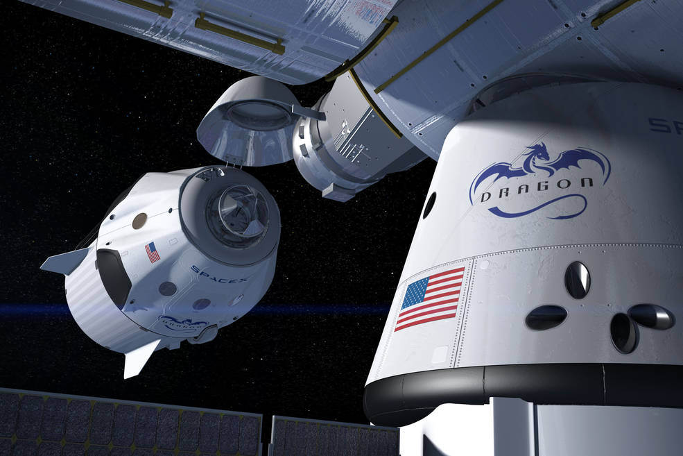 SpaceX&#039;s Crew Dragon Approaching ISS