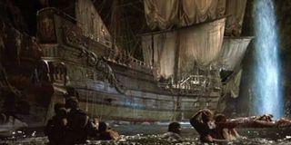 One-Eyed Willy's pirate ship in The Goonies