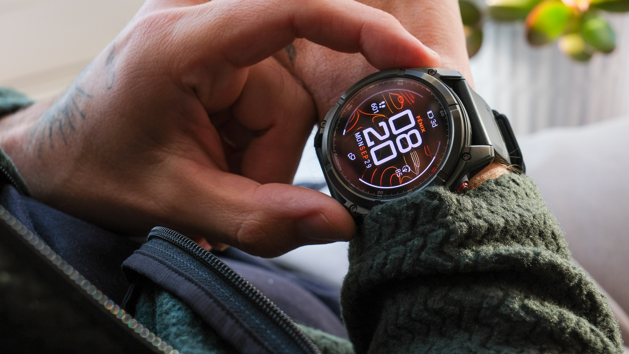 Garmin Fenix 8 Pro worn on wrist