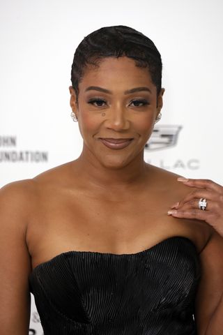 Tiffany Haddish attends the Elton John AIDS Foundation's 32nd Annual Academy Awards Viewing Party on March 10, 2024 in West Hollywood, California.