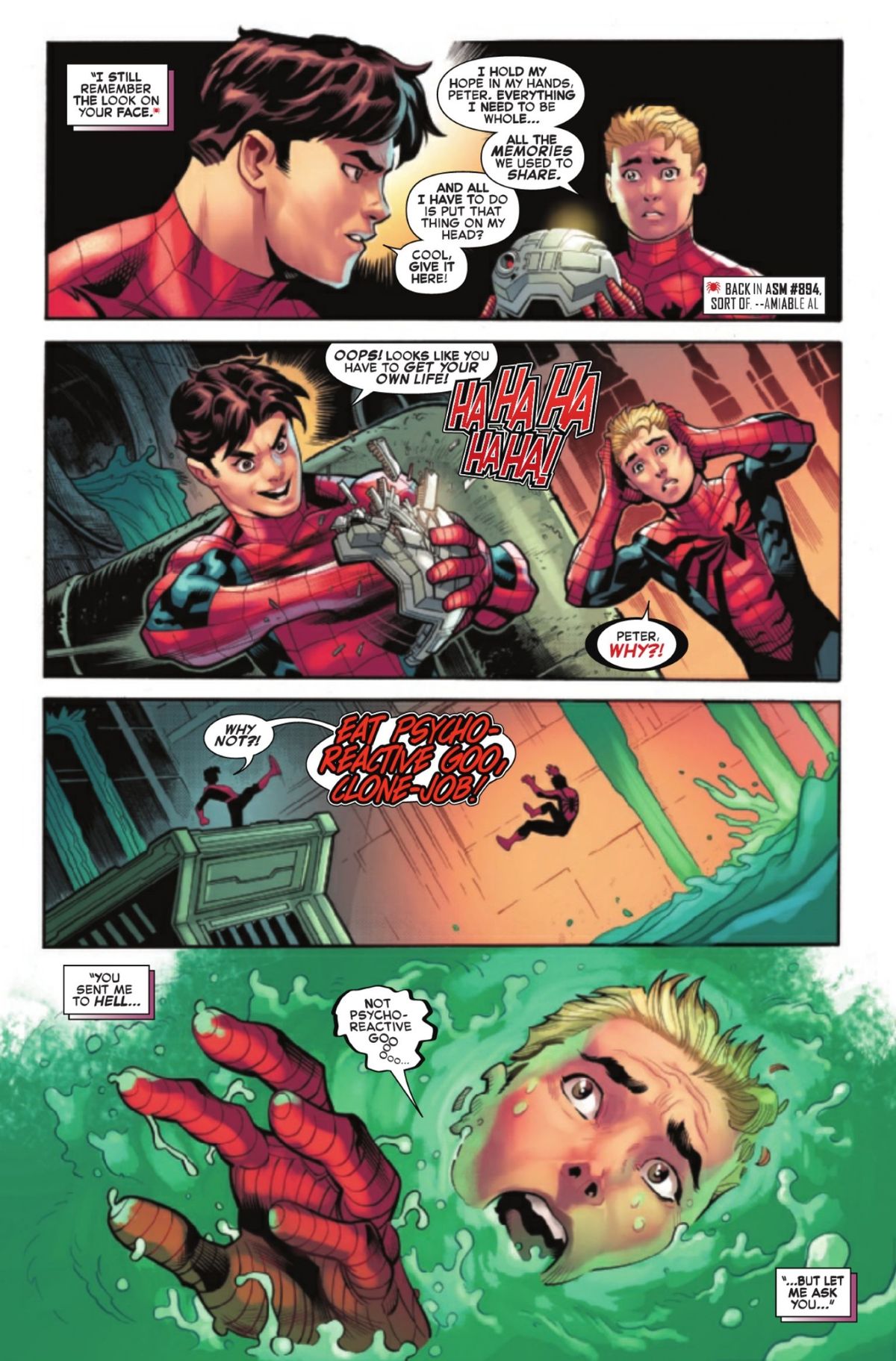 Amazing Spider-Man #16 art