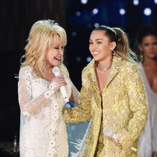 Dolly Parton and Miley Cyrus