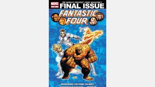 The cover of Fantastic Four #611 with Benn Grimm front and center, which contains one of the best Doctor Doom comics, Foundation