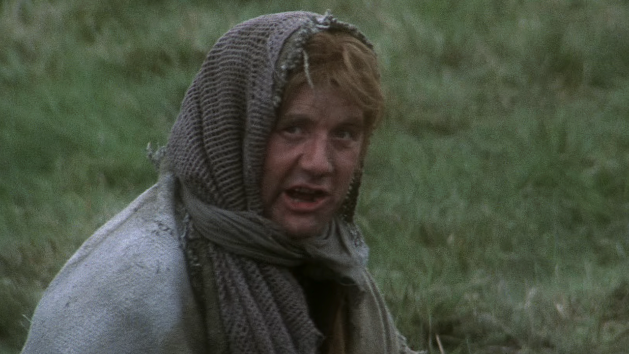 Michael Palin's 37-year-old Dennis in Monty Python & the Holy Grail