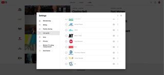 Missing channels from YouTube TV