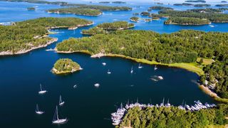 Stockholm's archipelago has thousands of islands and inlets