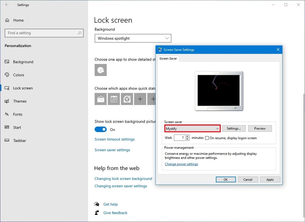How to enable screen savers on Windows 10 | Windows Central