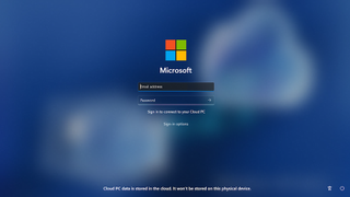 Windows 365 Boot custom logo login screen
