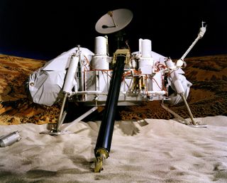 NASA's Viking 1 Lander touched down on Mars on July 20, 1976, making history as the first U.S. mission to successfully land a spacecraft on the surface of Mars.
