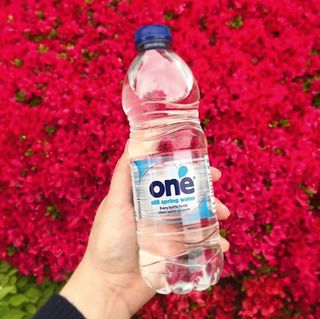 A One Drinks water bottle
