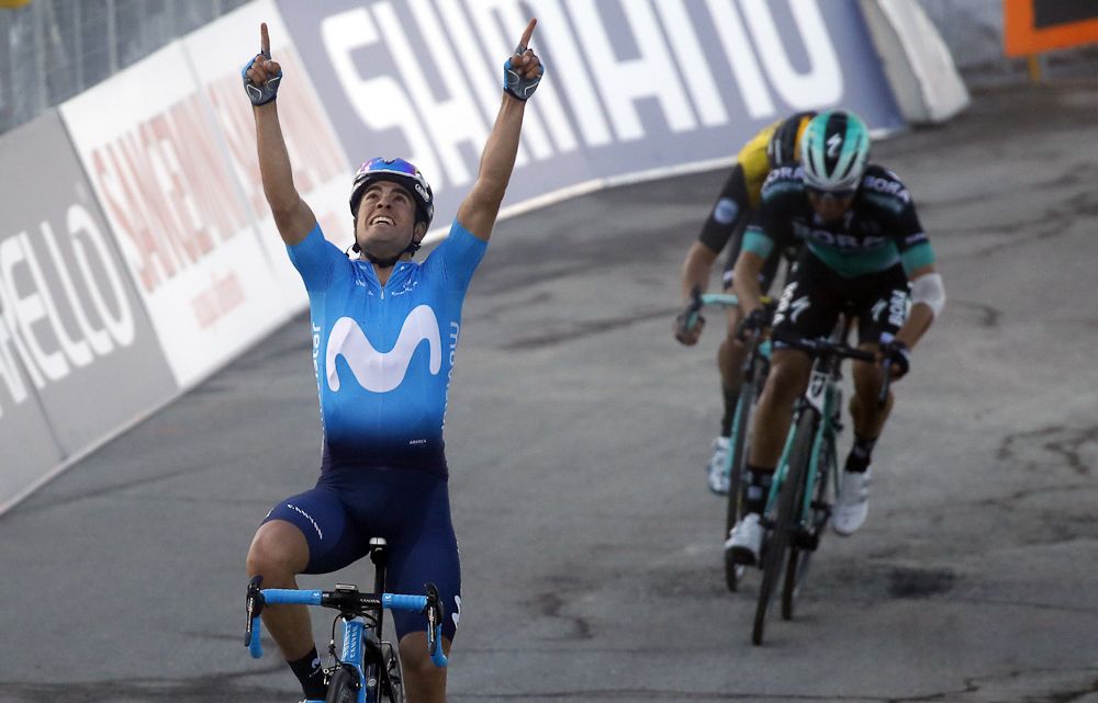 Mikel Landa (Movistar) wins stage 4 at Tirreno-Adriatico