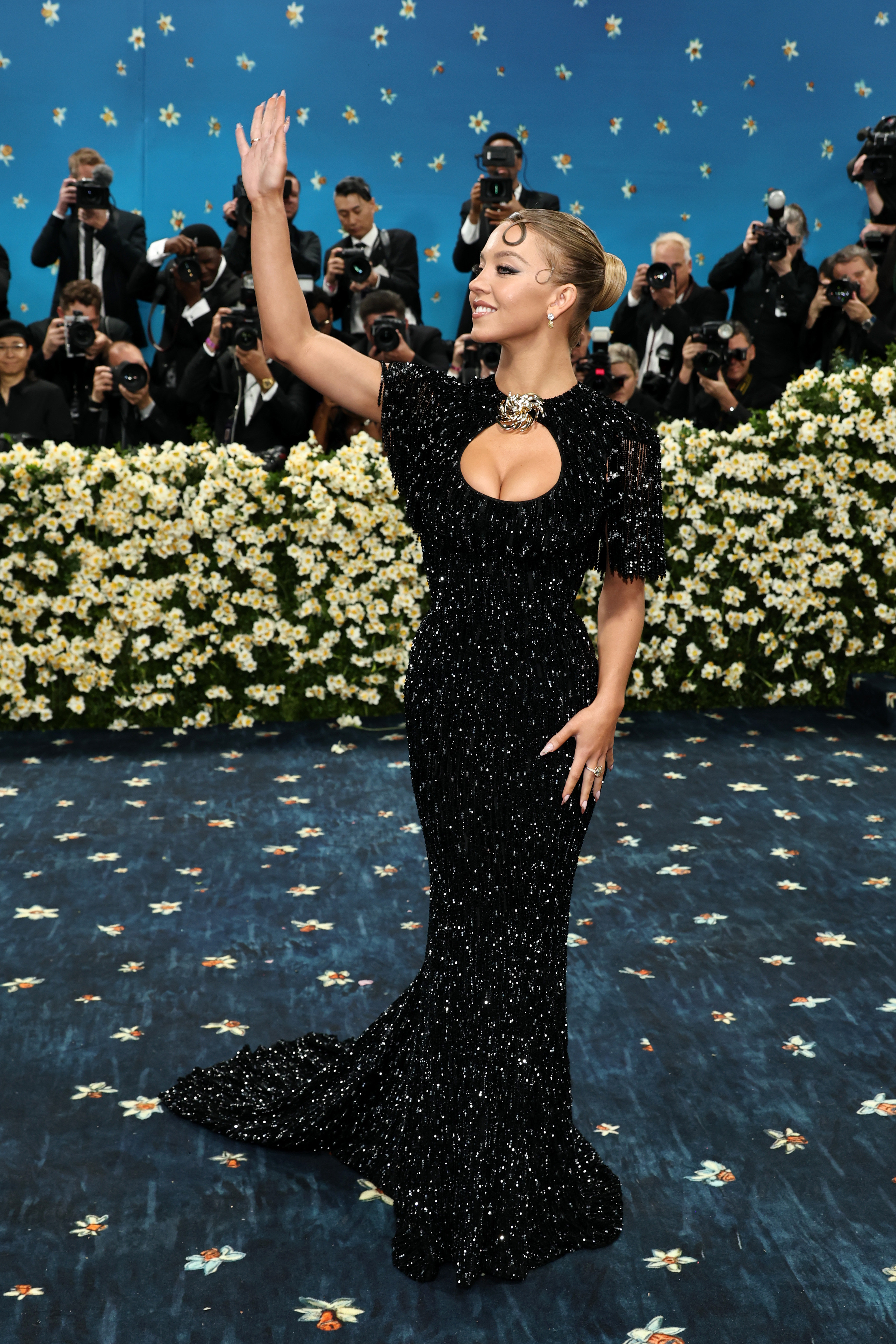 Sydney Sweeney attending the 2025 met gala