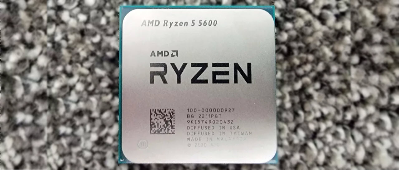 AMD Ryzen 5 5500 6 Core 12 Thread W/Out CPU Cooler
