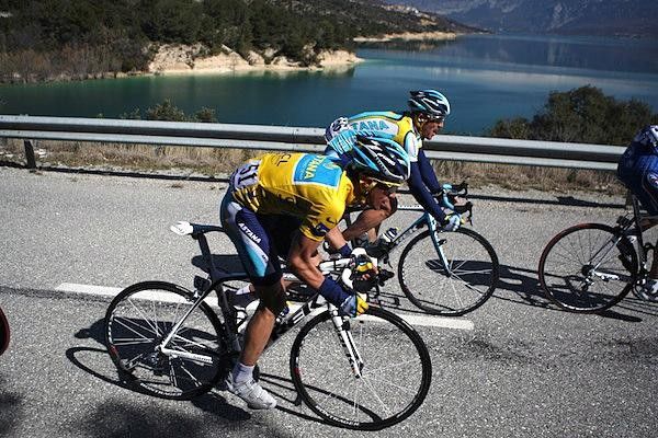 Contador had to work hard from the beginning and forgot to eat in the process.