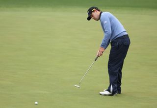 Patrick Cantlay drops to five under at the 2023 Masters in his third round