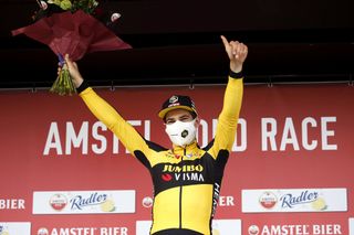 Amstel Gold Race 2021 - 55th Edition - Valkenburg - Berg en Terblijt 218,6 km - 18/04/2021 - Wout Van Aert (BEL - Jumbo - Visma) - photo Davy Rietbergen/CV/BettiniPhotoÂ©2021 