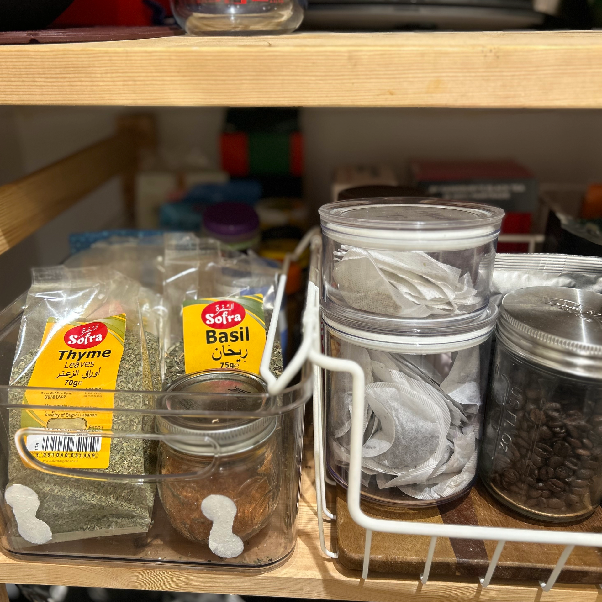 Using the Spice Dept kit to reorganise my pantry