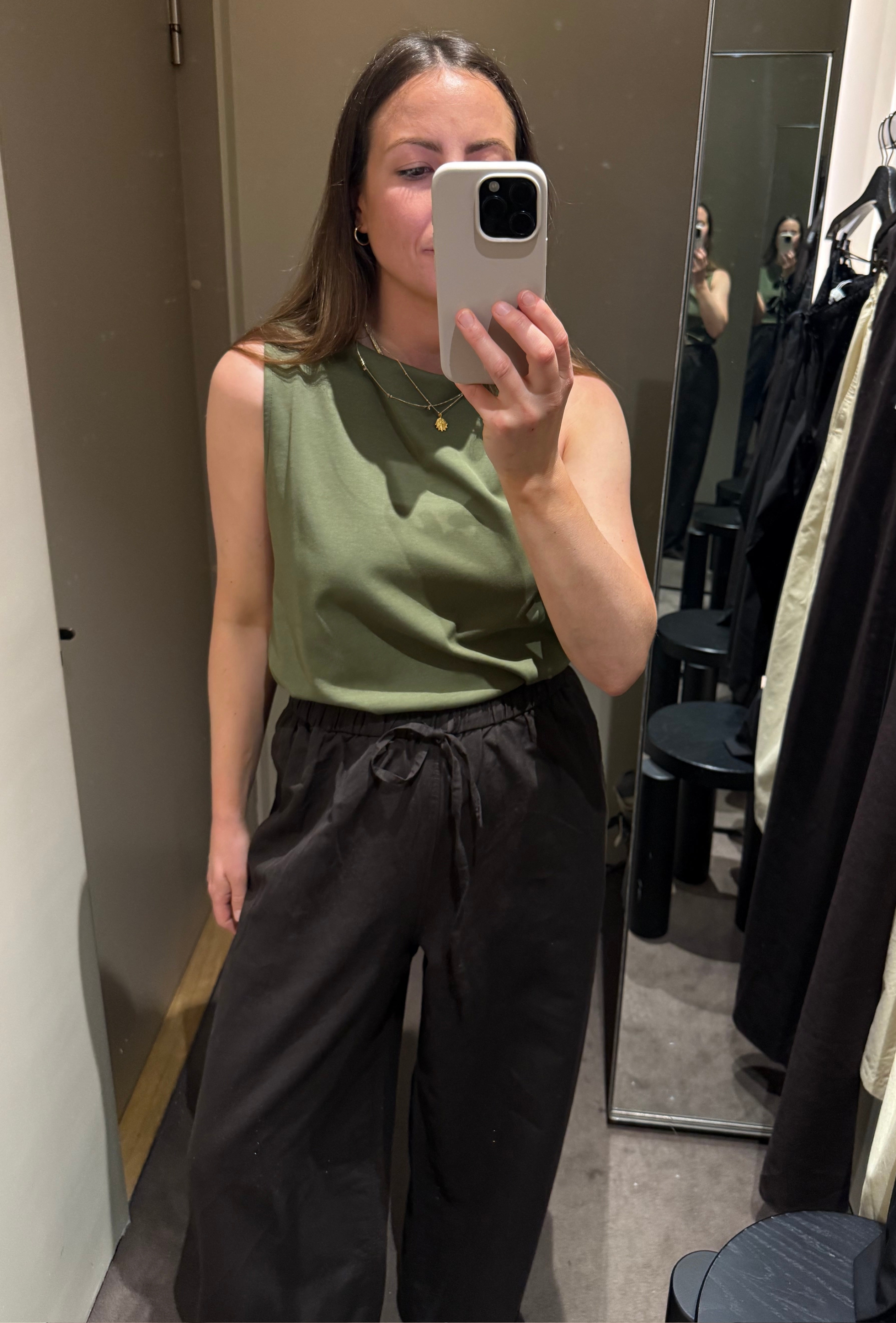 COS linen trousers