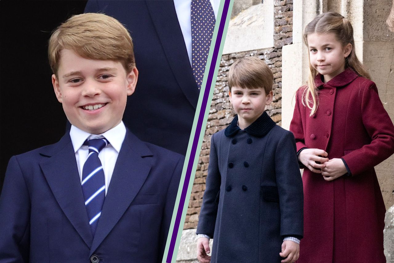 Prince George, Princess Charlotte and Prince Louis