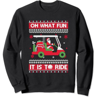 Oh What Fun It Is To Ride Christmas Sweatshirt | Available at Amazon
Now $35.99