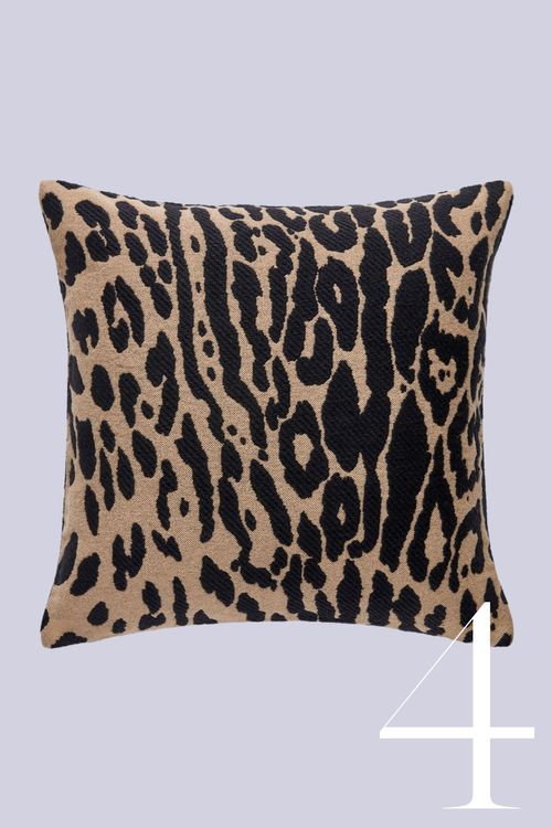 Cushion Cover in Beige/Black