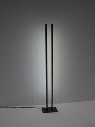 A contemporary designer side lamp
