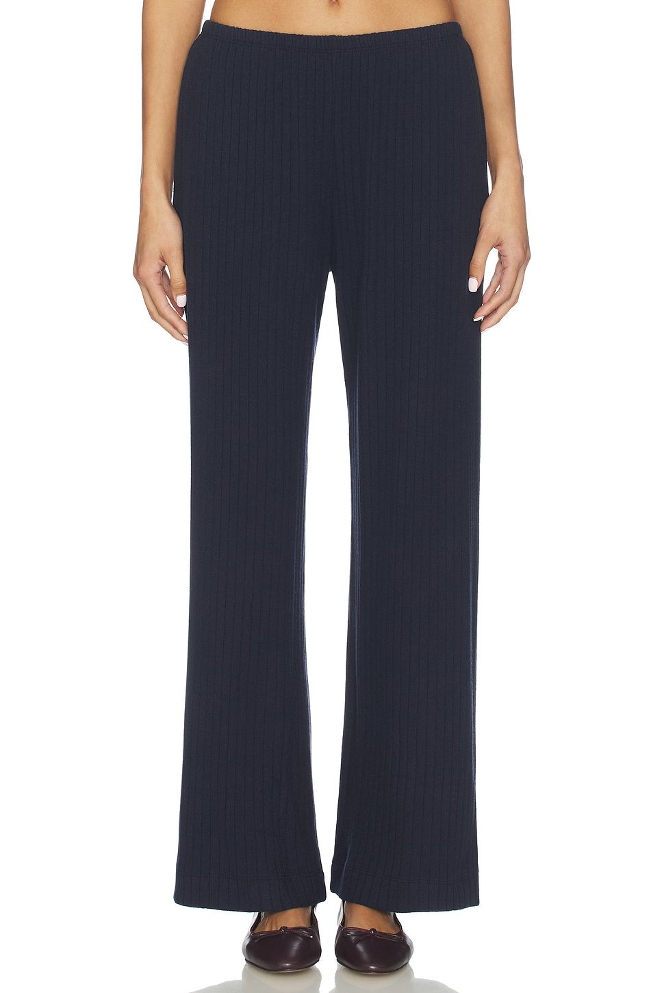 The Sweater Rib Simple Pant