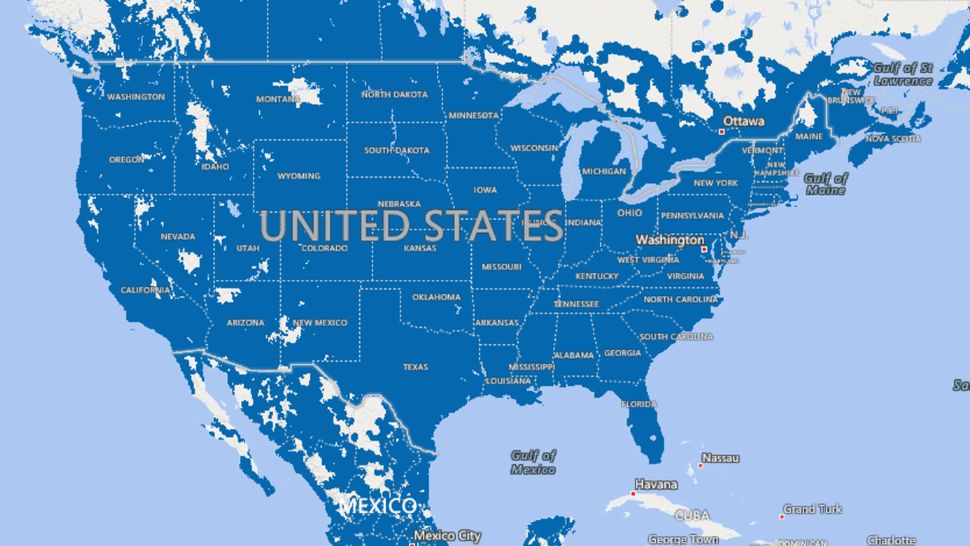 Att Coverage Map 5g World Map