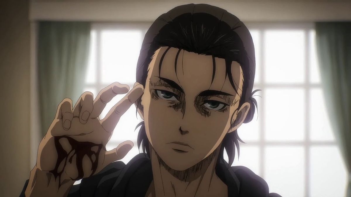 Eren touching Grisha during the Stand Father scene : r/ANRime