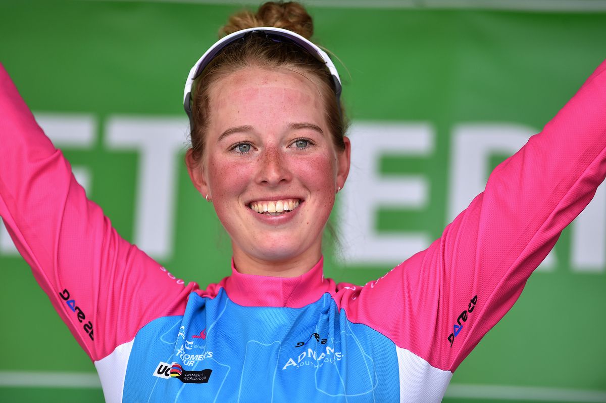 Alice Barnes (Drops) was the best British rider on stage 1