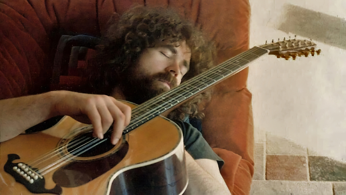 Brad Delp playing his 1976 Taylor 855