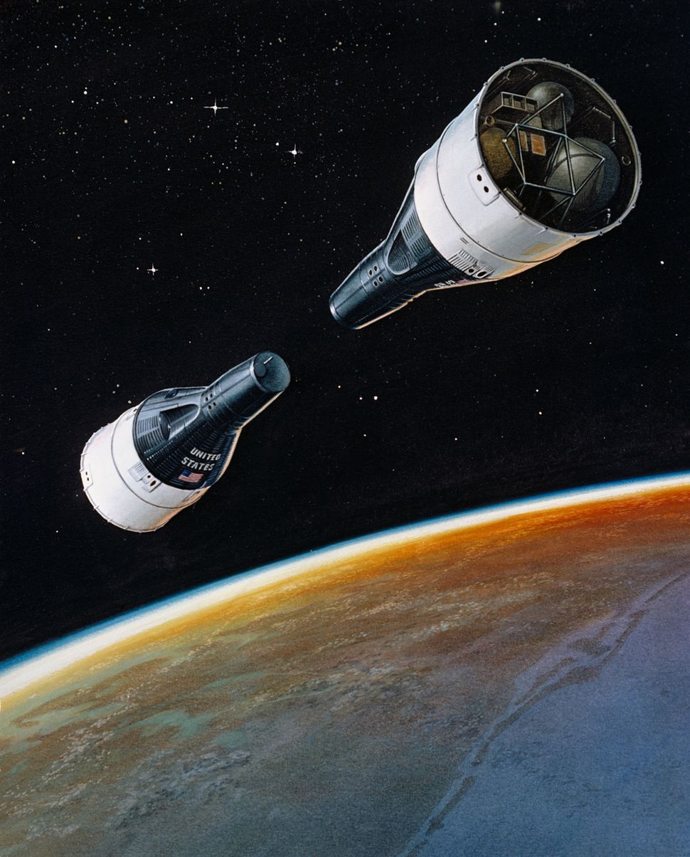 In Photos: Gemini 7 Makes 1st Crewed Rendezvous with Gemini 6A | Space