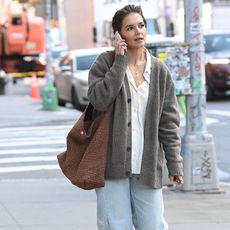 katie holmes in new york city