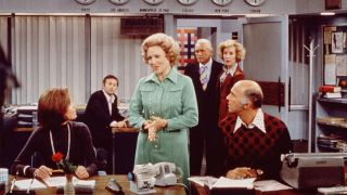 Betty White on the Mary Tyler Moore Show.